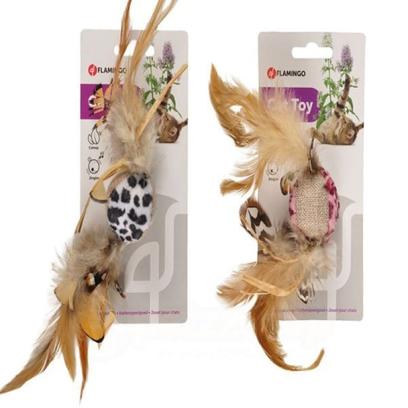 Flamingo Leopar Tüylü Oyuncak | Peluş Kedi Oyuncağı Flamingo Leopar Tüylü Oyuncak | Peluş Kedi Oyuncağı