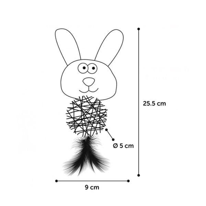 Flamingo Peluş Chayenne ve Bear | Peluş Kedi Oyuncağı