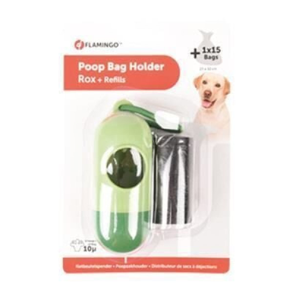 Flamingo Poşet Saklama Kabı Ve Tuvalet Poşeti | Köpek Tuvalet Ve Dışkı Torbası