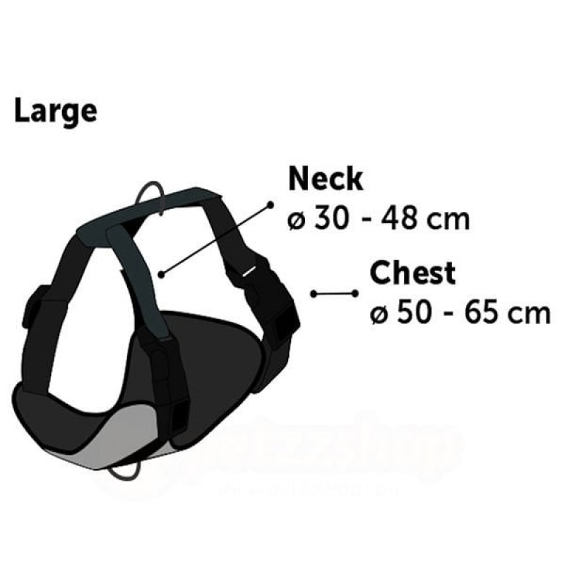 Flamingo Small Milou Göğüs Tasması Mavi 30-45 Cm | Köpek Göğüs Tasması