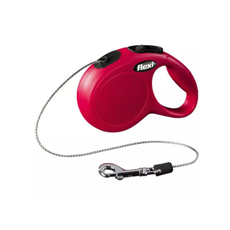 Flexi New Classic XS Otomatik İp Tasma Kırmızı 3 Mt | Otomatik Köpek Tasması Flexi New Classic XS Otomatik İp Tasma Kırmızı 3 Mt | Otomatik Köpek Tasması