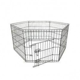 107x61 Cm Katlanır Tel 6 Panel Çit | Köpek Kapısı 107x61 Cm Katlanır Tel 6 Panel Çit | Köpek Kapısı