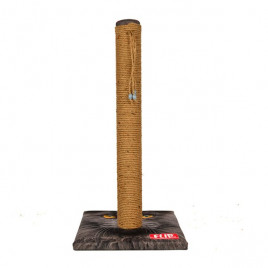 70h Cm Desenli Tırmalama Siyah | Çubuk Kedi Tırmalama Tahtası