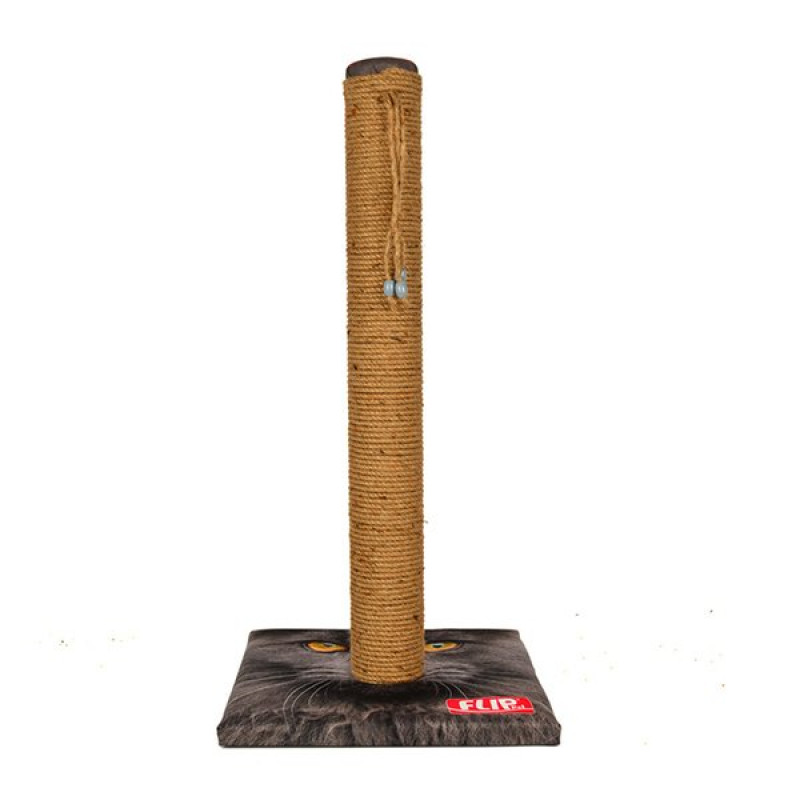 Flip 70h Cm Desenli Tırmalama Siyah | Çubuk Kedi Tırmalama Tahtası Flip 70h Cm Desenli Tırmalama Siyah | Çubuk Kedi Tırmalama Tahtası