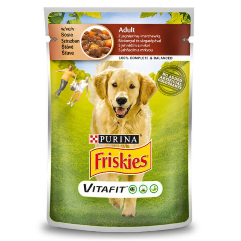 Friskies 100 Gr Adult Kuzulu Pouch | Yetişkin Köpek Konserve Maması Friskies 100 Gr Adult Kuzulu Pouch | Yetişkin Köpek Konserve Maması