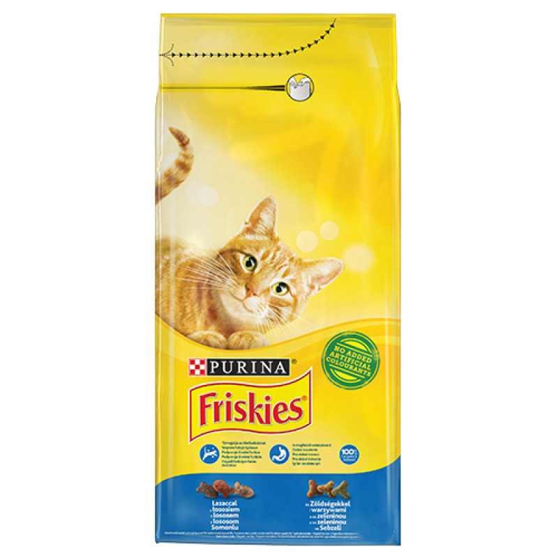 Friskies 1,7 Kg Salmon & Vegetable | Yetişkin Kuru Kedi Maması Friskies 1,7 Kg Salmon & Vegetable | Yetişkin Kuru Kedi Maması