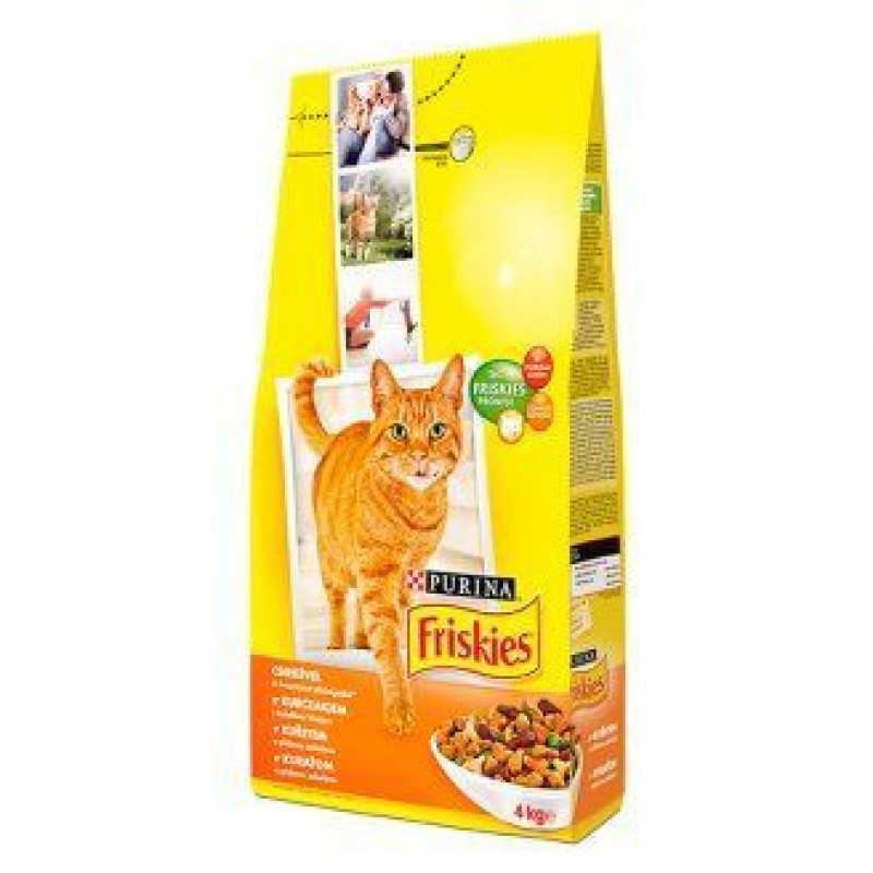 Friskies 1.7 Kg Chicken & Turkey & Vegetables | Yetişkin Kuru Kedi Maması Friskies 1.7 Kg Chicken & Turkey & Vegetables | Yetişkin Kuru Kedi Maması