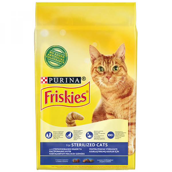 Friskies 10 Kg Sterilised Salmon & Vegetables | Somonlu Kedi Kuru Maması
