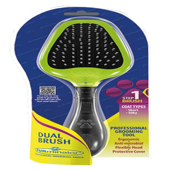 Furminator Dual Brush Step 1 Tarak | Köpek Tarağı