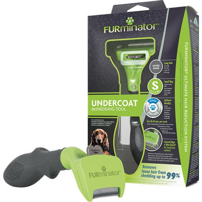 Furminator Small Long Hair Temizlenebilir Tarak | Köpek Tarağı Furminator Small Long Hair Temizlenebilir Tarak | Köpek Tarağı