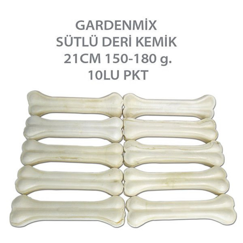 Garden Mix 10 Adet Sütlü Çiğneme Kemiği 150-180 Gr | Köpek Press Çiğneme Kemiği Garden Mix 10 Adet Sütlü Çiğneme Kemiği 150-180 Gr | Köpek Press Çiğneme Kemiği