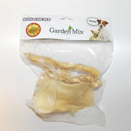 Garden Mix 100 Gr Beyaz Kurutulmuş Dana Kelle Derisi | Kurutulmuş Köpek Ödül Maması