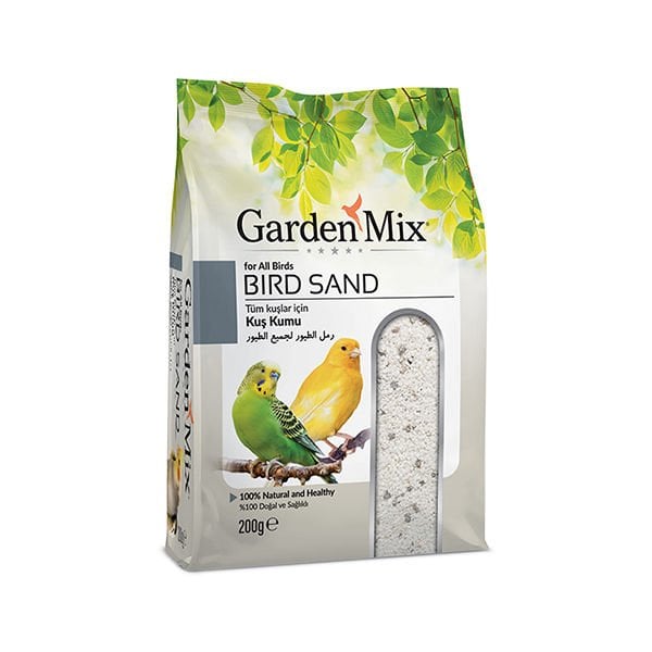 Garden Mix 200 Gr Doğal ve Sağlıklı Kum | Kuş Gaga Taşı