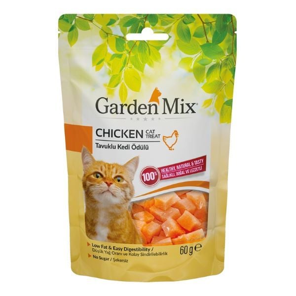 Garden Mix 60 Gr Tavuklu Ödül | Kedi Atıştırmalık Ödül Maması