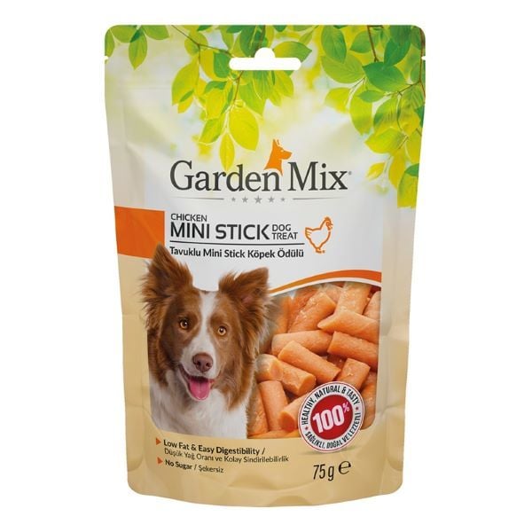 Garden Mix 75 Gr Mini Stick Tavuk | Köpek Kemik Ödül Maması