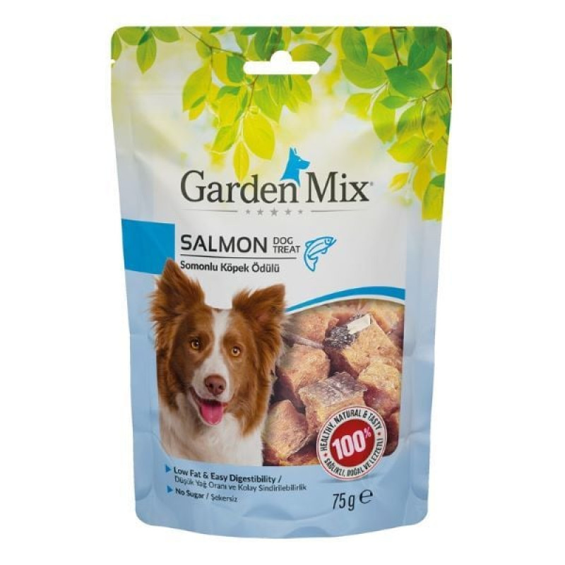 Garden Mix 75 Gr Somon | Kurutulmuş Köpek Ödül Maması Garden Mix 75 Gr Somon | Kurutulmuş Köpek Ödül Maması