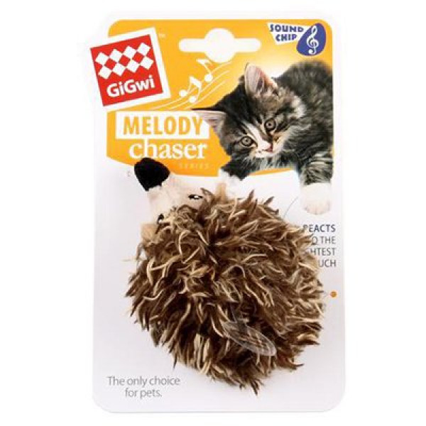 Gigwi Melody Chaser Kirpi Ses Kontrollu Oyuncak | Peluş Kedi Oyuncağı