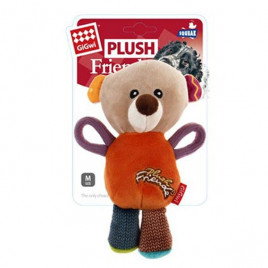 Gigwi Plush Friendz Sesli Peluş Ayı | Sesli Köpek Oyuncağı