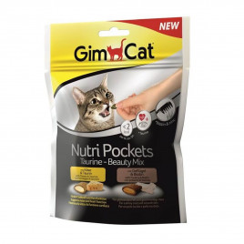 GimCat 150 Gr Nutripockets Taurin-Beauty Mix Kedi Ödülü | Kedi Bisküvi Ödül Maması GimCat 150 Gr Nutripockets Taurin-Beauty Mix Kedi Ödülü | Kedi Bisküvi Ödül Maması