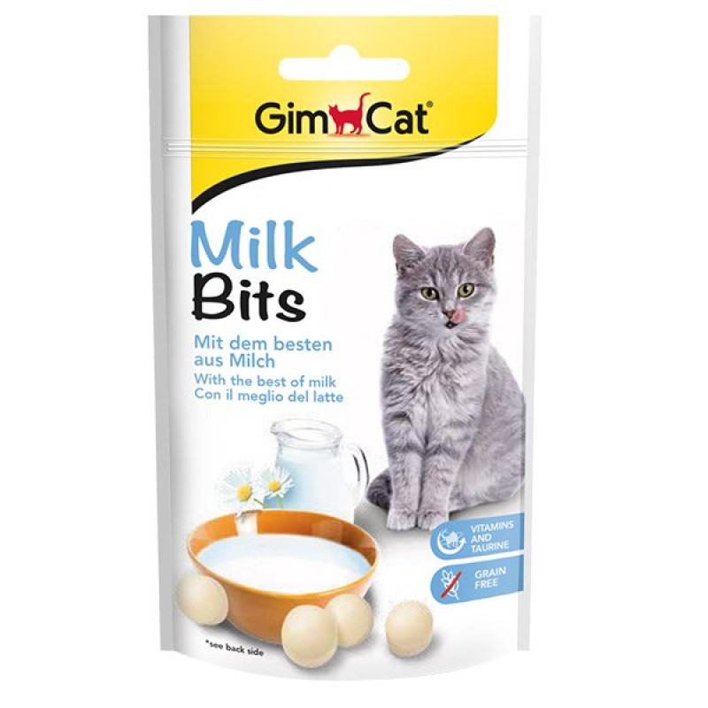 Gimcat 40 Gr Milk Bits | Kedi Ödül Tableti
