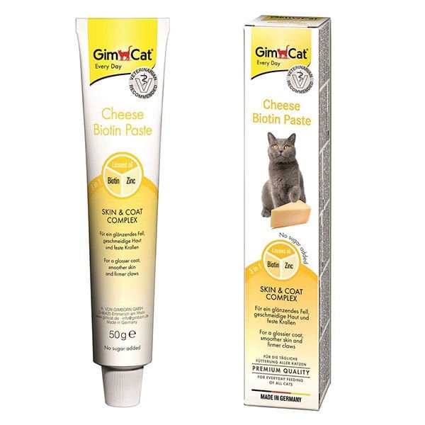 Gimcat 50 Gr Everyday Cheese Biotin Paste | Kedi Vitamini