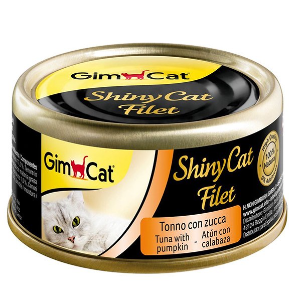 Gimcat 70 Gr Shinycat Kıyılmış Fileto Tuna Kabak 