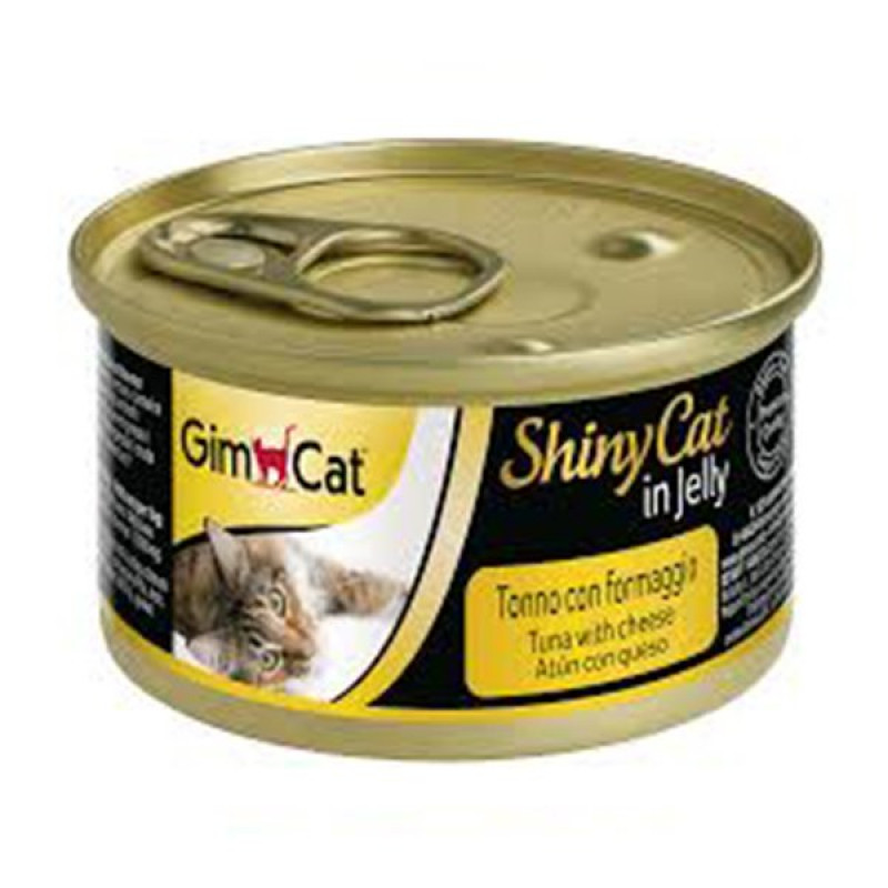 Gimcat 70 Gr Shinycat Tuna Balıklı Peynirli Gimcat 70 Gr Shinycat Tuna Balıklı Peynirli