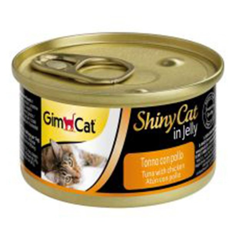 Gimcat 70 Gr Shinycat Tuna Balıklı Tavuklu Gimcat 70 Gr Shinycat Tuna Balıklı Tavuklu