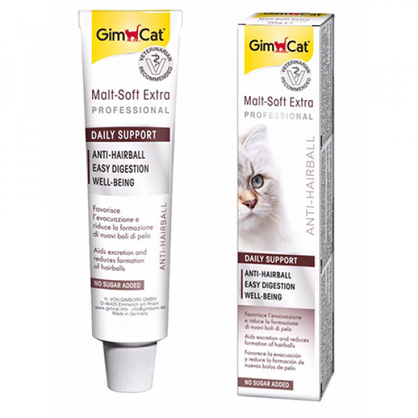 GimCat 20 Gr Malt-Soft Extra Proffessional Anti Hairball | Kedi Vitamini