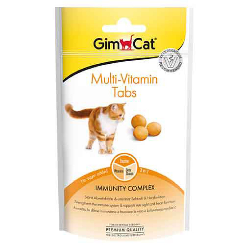 Gimcat 40 Gr Everyday Multi-Vitamin Tabs | Kedi Vitamini Gimcat 40 Gr Everyday Multi-Vitamin Tabs | Kedi Vitamini