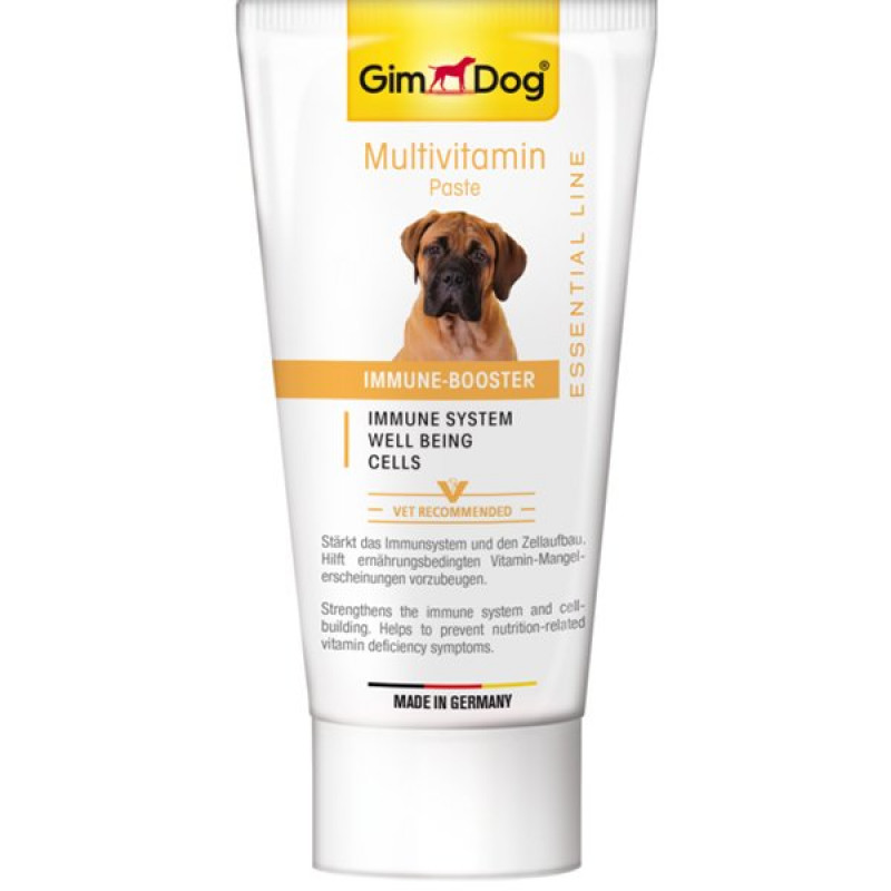 Gimdog 50 Gr (EL) Multivitamin Paste Bağışıklık Sistemi Günlendirici Macun | Köpek Vitamini Gimdog 50 Gr (EL) Multivitamin Paste Bağışıklık Sistemi Günlendirici Macun | Köpek Vitamini