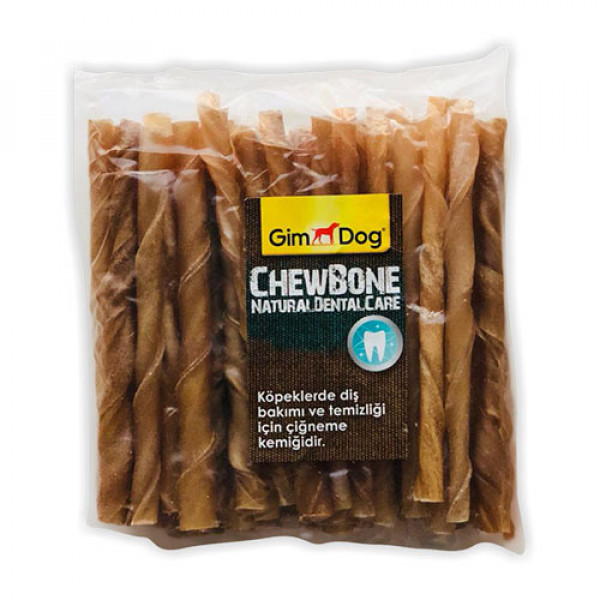Gimdog 50'li Mordimi Chew Bone Natural Dental Care 5'' 6 Gr | Köpek Kemik Ödül Maması