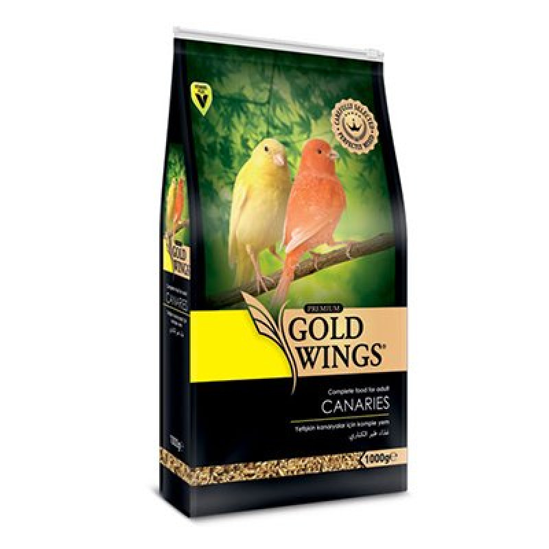 Gold Wings Premium 1 Kg Kanarya Yemi | Kuş Yemi Gold Wings Premium 1 Kg Kanarya Yemi | Kuş Yemi
