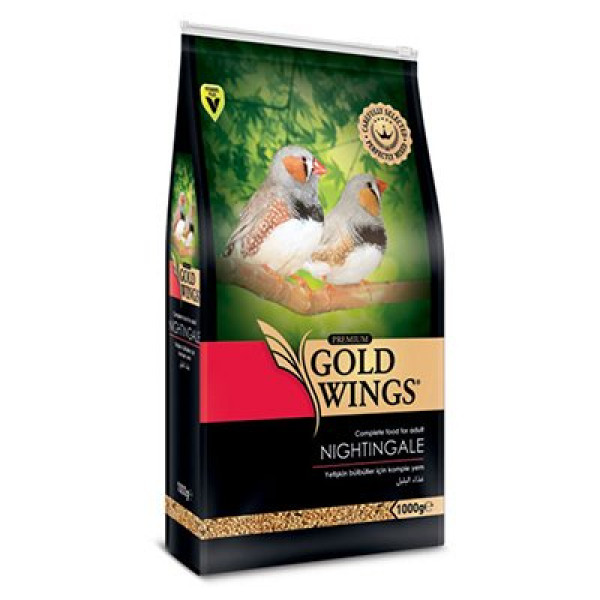 Gold Wings Premium 1000 Gr Bülbül Yemi | Kuş Yemi