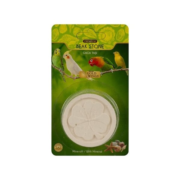 Gold Wings Premium Mineralli Gaga Taşı | Kuş Gaga Taşı