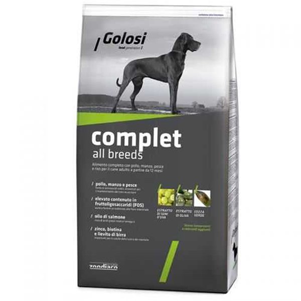 Golosi 12 Kg Complete All Breeds Tüm Irklar için | Yetişkin Köpek Kuru Maması