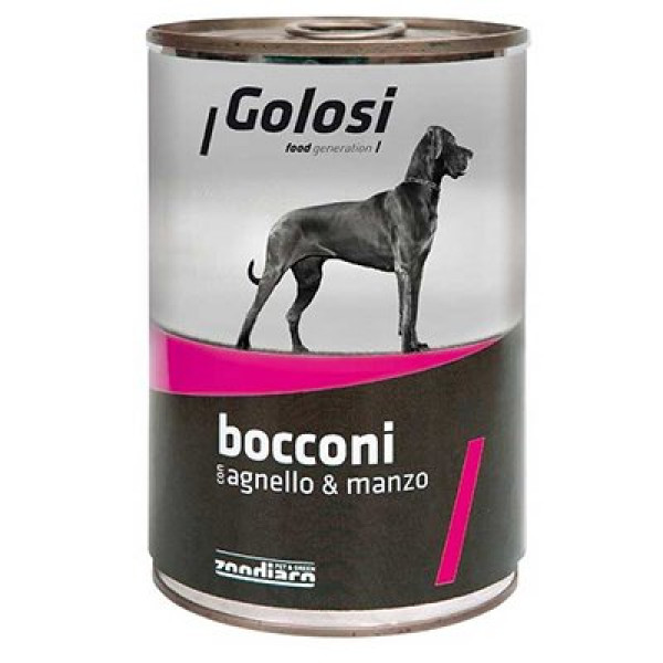 Golosi 400 Gr Sığır Ve Kuzu Etli Yetişkin | Yetişkin Köpek Konserve Maması