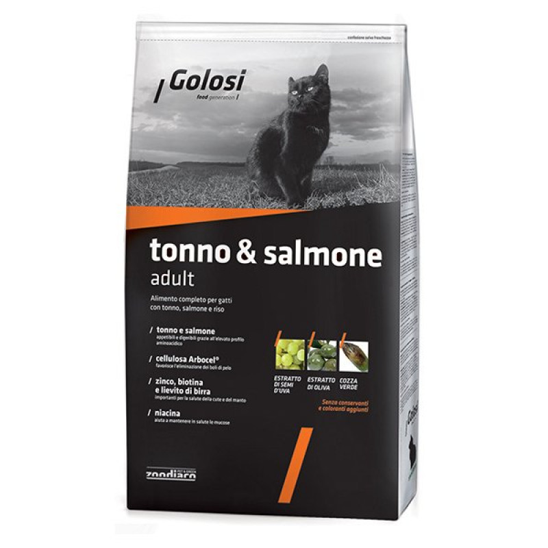 Golosi 7.5 Kg Ton ve Somon Balıklı Yetişkin | Yetişkin Kuru Kedi Maması Golosi 7.5 Kg Ton ve Somon Balıklı Yetişkin | Yetişkin Kuru Kedi Maması
