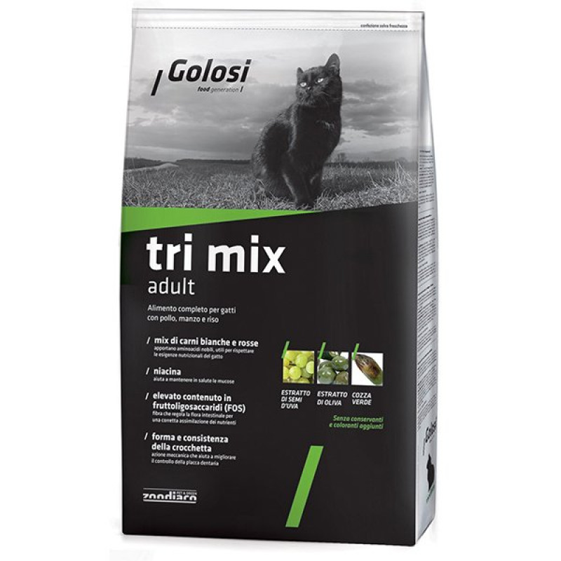 Golosi 7.5 Kg Tri Mix Karışık Yetişkin | Yetişkin Kuru Kedi Maması Golosi 7.5 Kg Tri Mix Karışık Yetişkin | Yetişkin Kuru Kedi Maması
