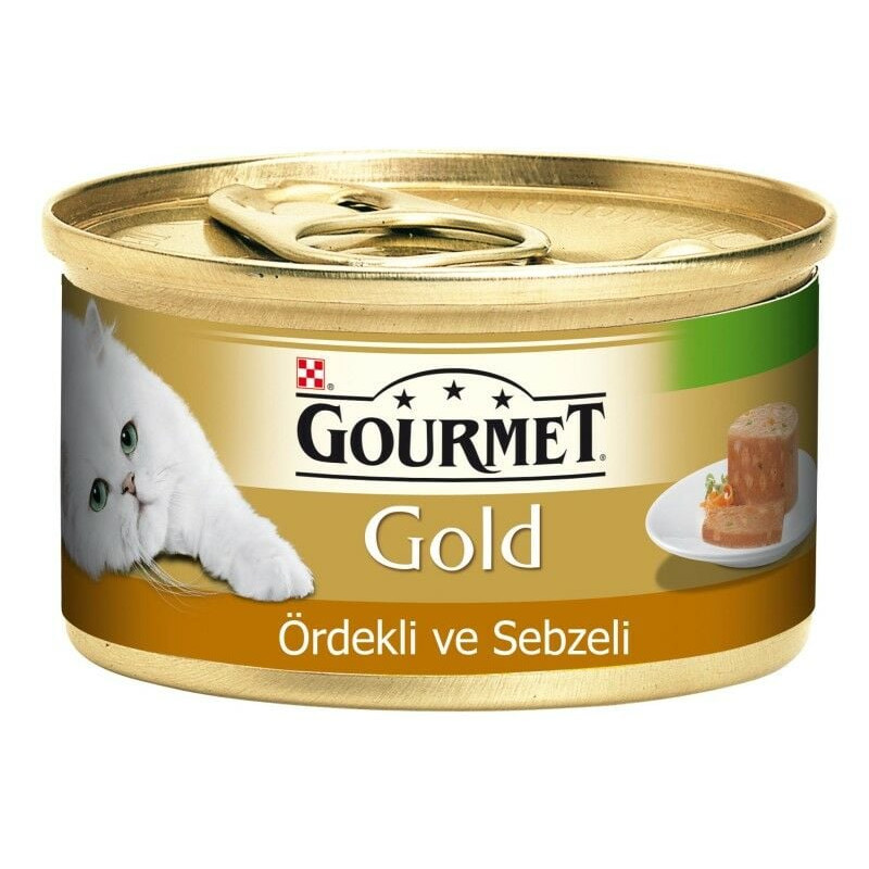 Gourmet Gold 85 Gr Ördek Havuç ve Ispanaklı Gourmet Gold 85 Gr Ördek Havuç ve Ispanaklı