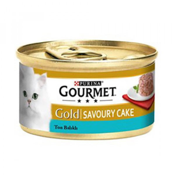 Gourmet Gold 6 Adet Savoury Cake Tuna 85 Gr | Yetişkin Kedi Maması