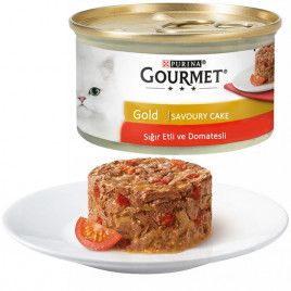 85 Gr Savoury Cake Beef & Tomatoes | Yetişkin Kedi Maması 85 Gr Savoury Cake Beef & Tomatoes | Yetişkin Kedi Maması