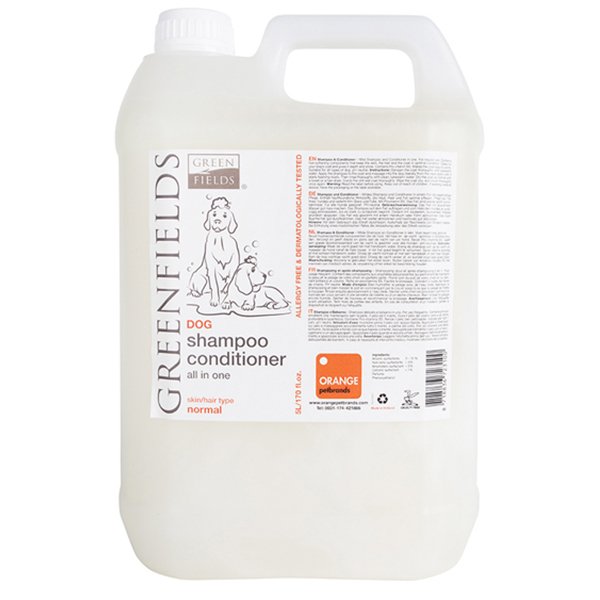 Green Fields 5 Lt Conditioner Kremli Şampuan | Köpek Şampuanı