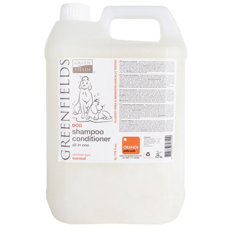 Green Fields 5 Lt Conditioner Kremli Şampuan | Köpek Şampuanı Green Fields 5 Lt Conditioner Kremli Şampuan | Köpek Şampuanı