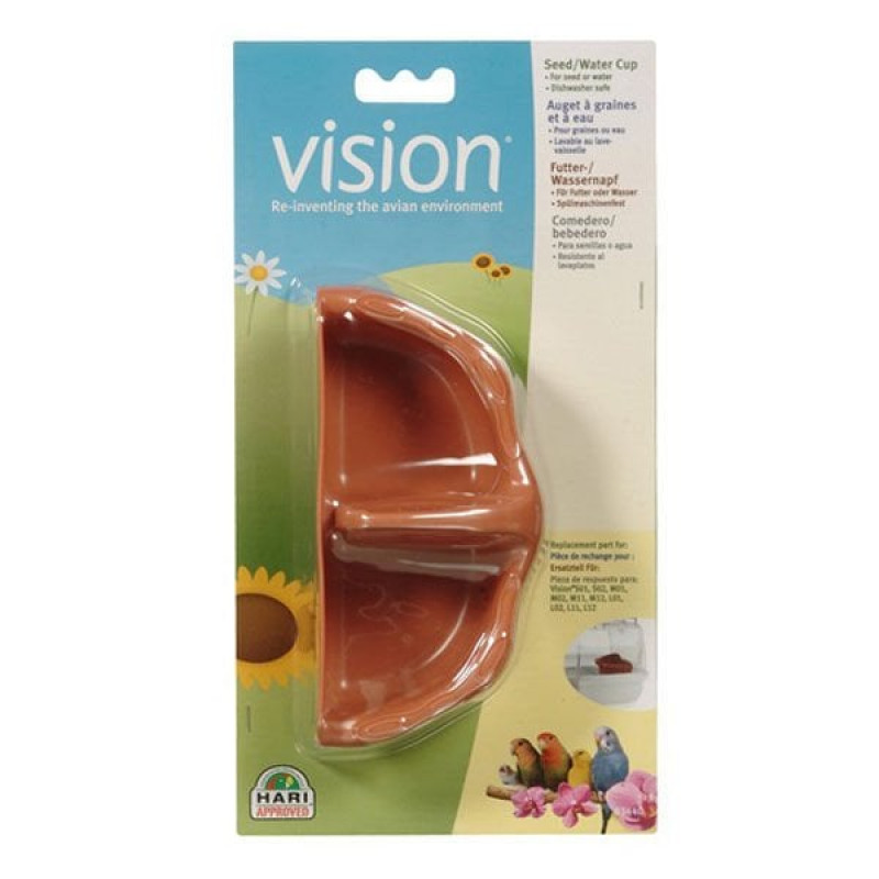 Hagen Vision Kafes Yemlik Kahverengi | Kuş Yemliği Hagen Vision Kafes Yemlik Kahverengi | Kuş Yemliği