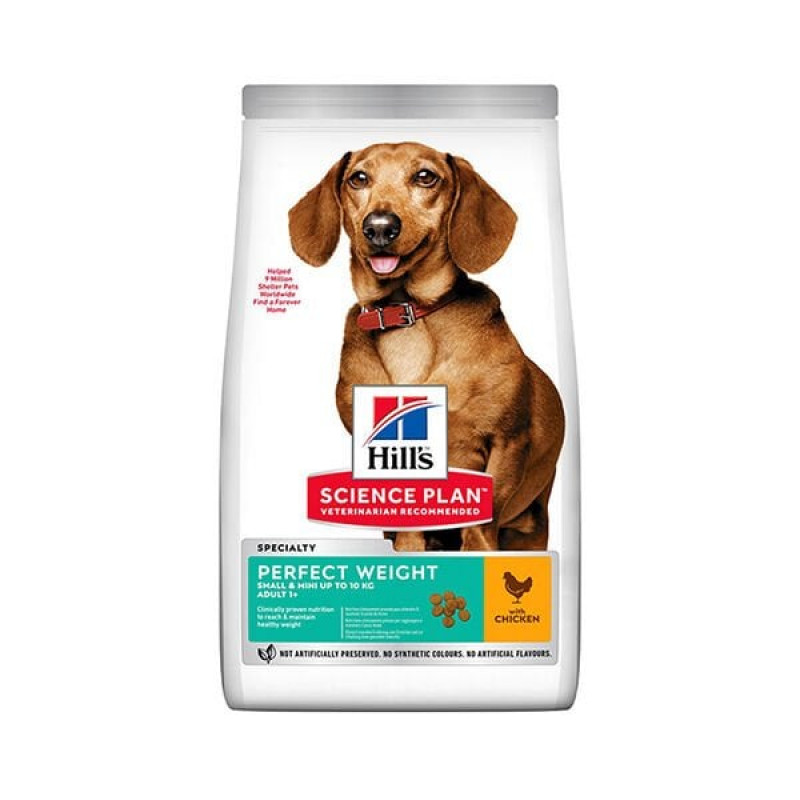 Hill's 1,5 Kg Science Plan Adult Perfect Weight Small & Mini Tavuk | Yetişkin Köpek Kuru Maması Hill's 1,5 Kg Science Plan Adult Perfect Weight Small & Mini Tavuk | Yetişkin Köpek Kuru Maması