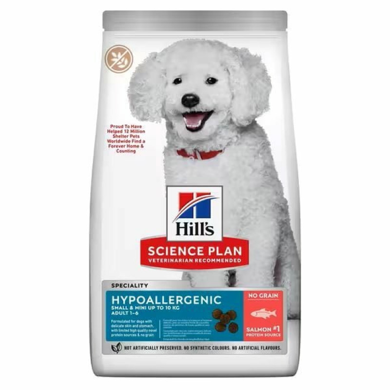 Hill's 6 Kg Science Plan Hypoallergenic Adult Small & Mini Somon | Yetişkin Köpek Kuru Maması Hill's 6 Kg Science Plan Hypoallergenic Adult Small & Mini Somon | Yetişkin Köpek Kuru Maması