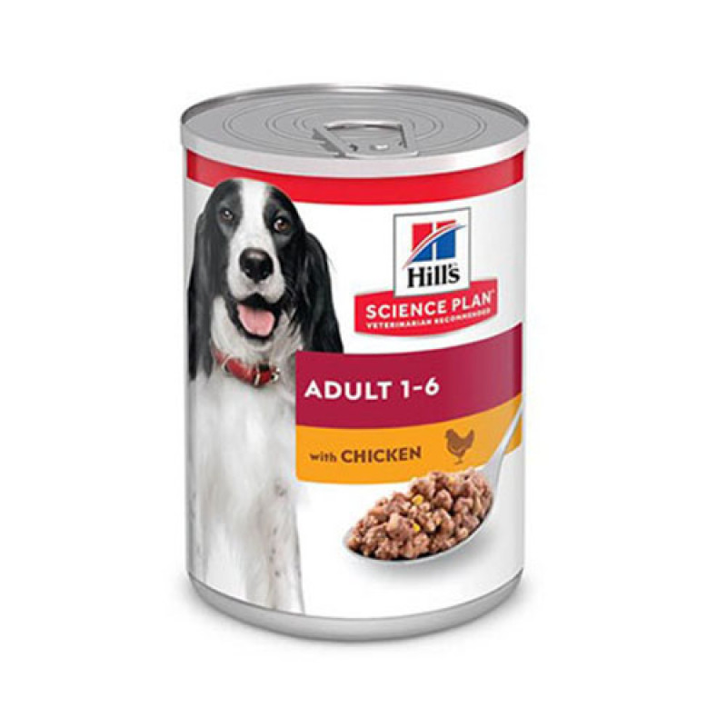 Hill's 12 adet Science Plan Canine Adult Chicken 370 Gr | Yetişkin Köpek Konserve Maması Hill's 12 adet Science Plan Canine Adult Chicken 370 Gr | Yetişkin Köpek Konserve Maması