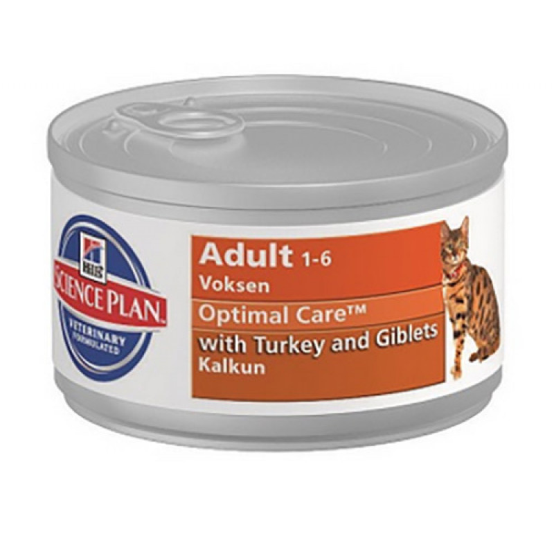 Hill's 85 Gr Science Diet Adult Optimal Care Gourmet Turkey & Giblet | Yetişkin Kedi Maması Hill's 85 Gr Science Diet Adult Optimal Care Gourmet Turkey & Giblet | Yetişkin Kedi Maması