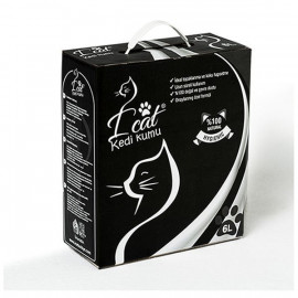 I Cat 6 Lt Hızlı Topaklanan Kokusuz Doğal | Doğal Kedi Kumu